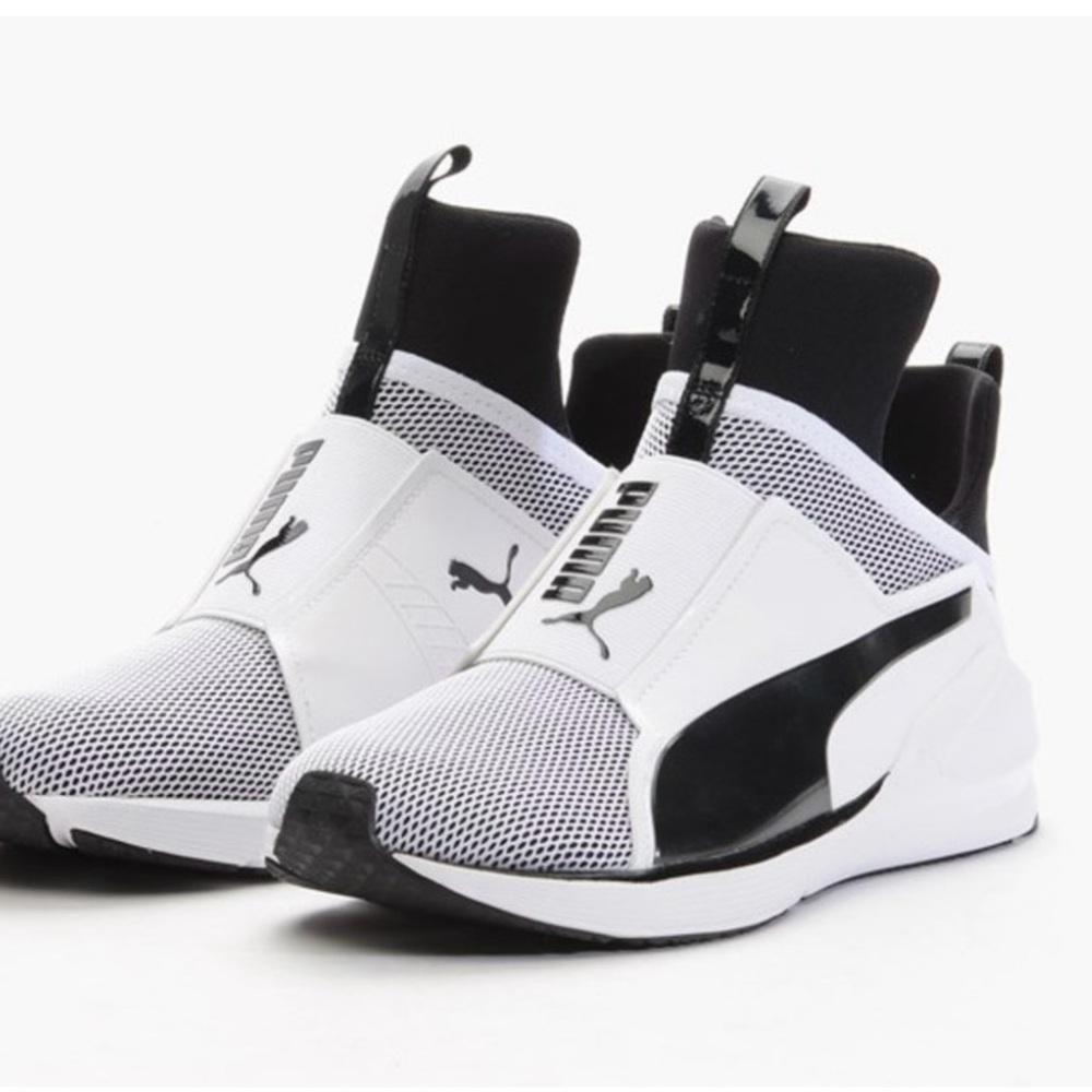 Puma Monochrome Slip-On Trainers